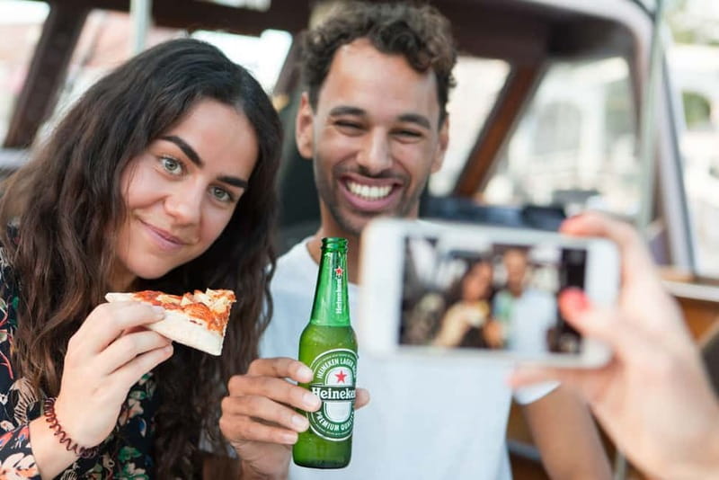 Amsterdam: Original Pizza Dinner Cruise + Unlimited Drinks - Captain and Host Stories: Useful, Not Overly Complicated