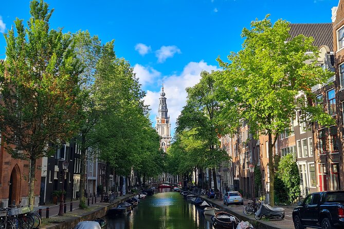 Amsterdam Pedicab City Tour (2 hours) - Holocaust Names Monument, HART Museum area, and the photo magnet Magere Brug