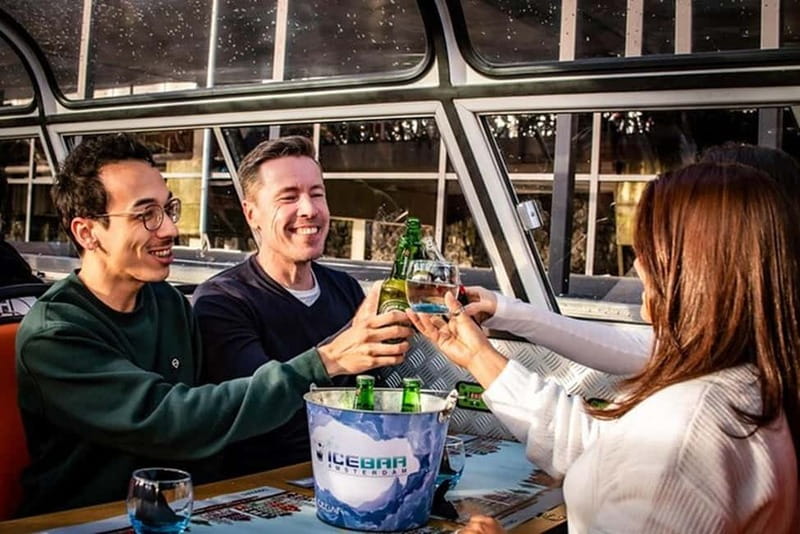 Amsterdam: Pizza Cruise with New York Pizza & Drinks - Getting on board at Lovers Canal Cruises or near Amsterdam Centraal
