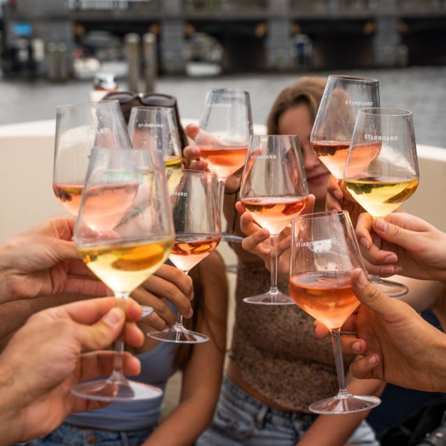 Amsterdam: Private Canal Booze Cruise with Unlimited Drinks - The 1-hour route, stop by stop: Red Light District to Seven Bridges