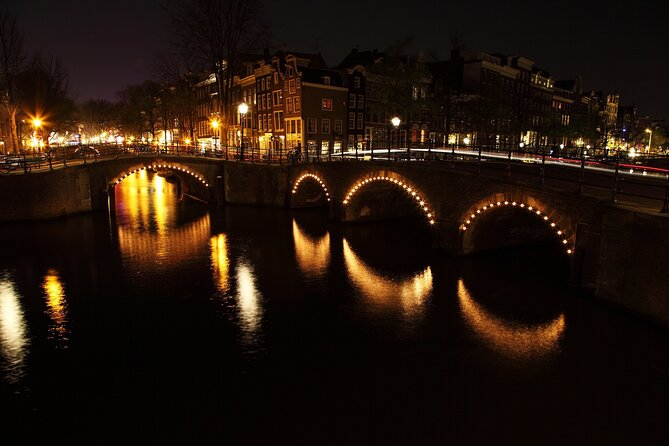 Amsterdam: Private Romantic Evening Canal Cruise + Bubbles/Snacks - Floating Flower Market and the charming parts of the route