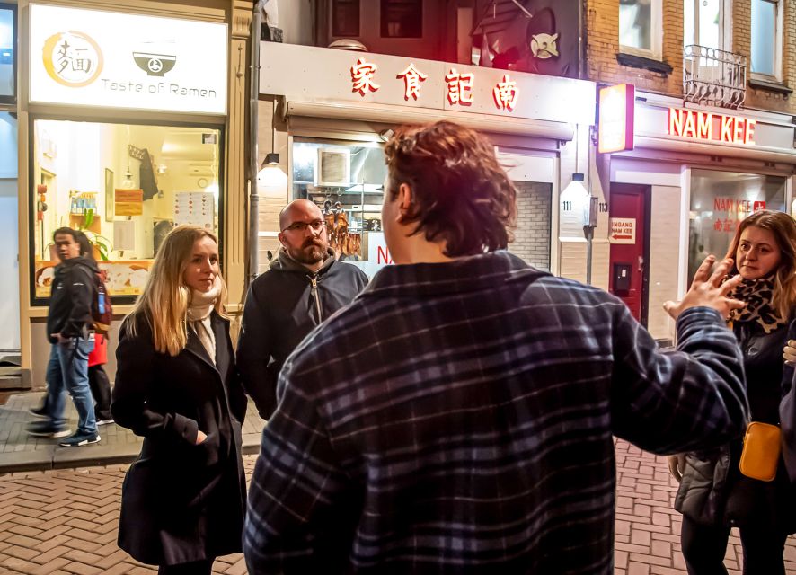 Amsterdam Red Light District & Coffee Shop Tour - Chinatown, Zeedijk Street, and Nieuwmarkt Square in 10-minute blocks