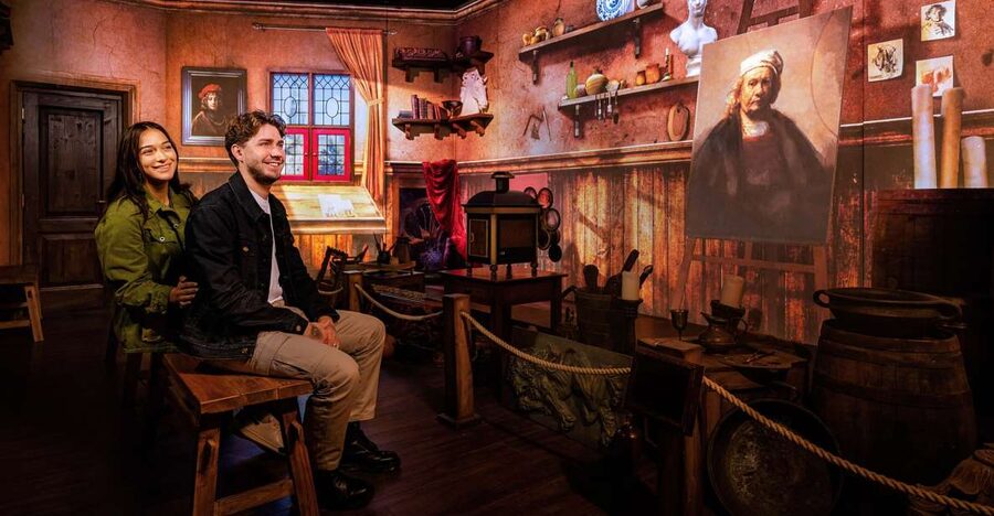 Amsterdam: Rembrandts Immersive Experience Admission Ticket - Rembrandt in 1663, without the long museum slog