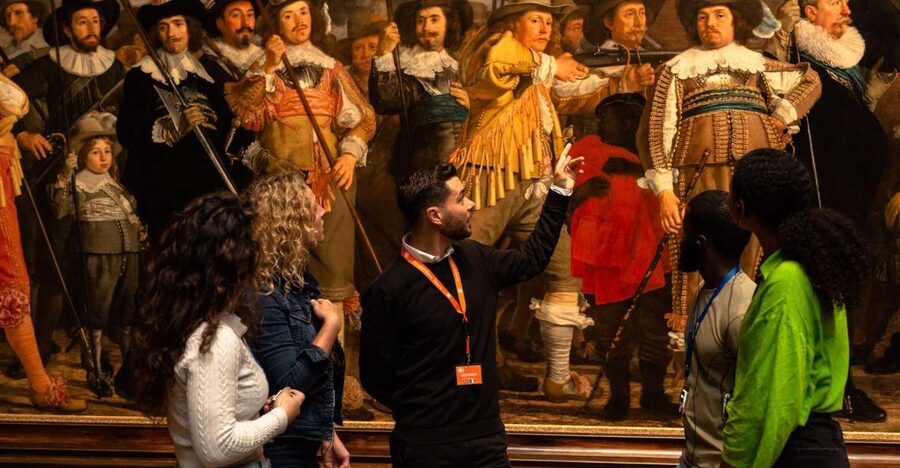 Amsterdam: Rijksmuseum Guided Tour incl Entrance Ticket - Cobra Cafe Meeting Point, Ticket Pickup, and the Bag Rules That Matter