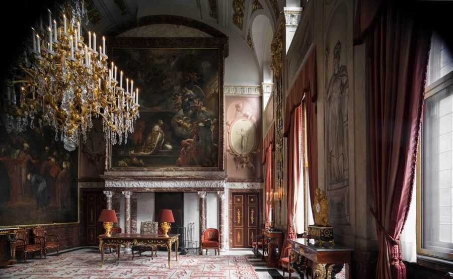 Amsterdam: Royal Palace Entry Ticket + Audio guide - Louis Napoleon interiors: furniture, chandeliers, and clocks