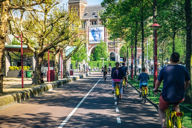 Amsterdam Small Group Bike Tour - Leidseplein: city energy, nightlife, and people-watching breaks