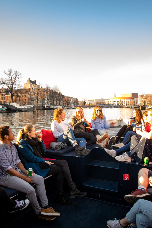 Amsterdam Small-Group Walking Tour with Canal Cruise - From Beursplein to Dam Square, you get oriented fast