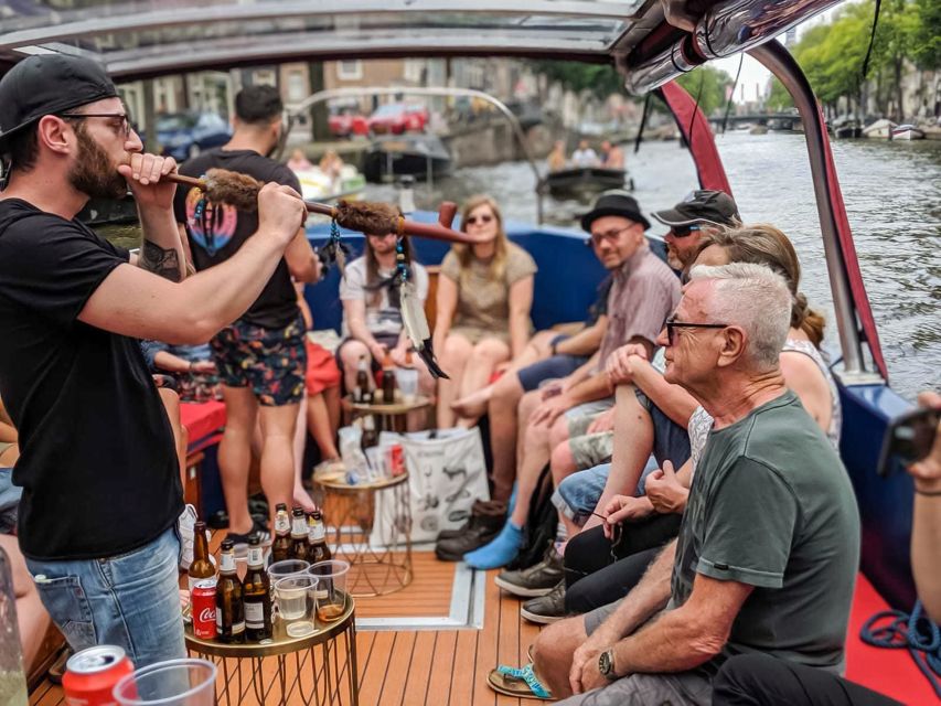 Amsterdam: Smoke and Lounge City Boat Cruise - The normal 70-minute route: canals, bridges, and landmark moments