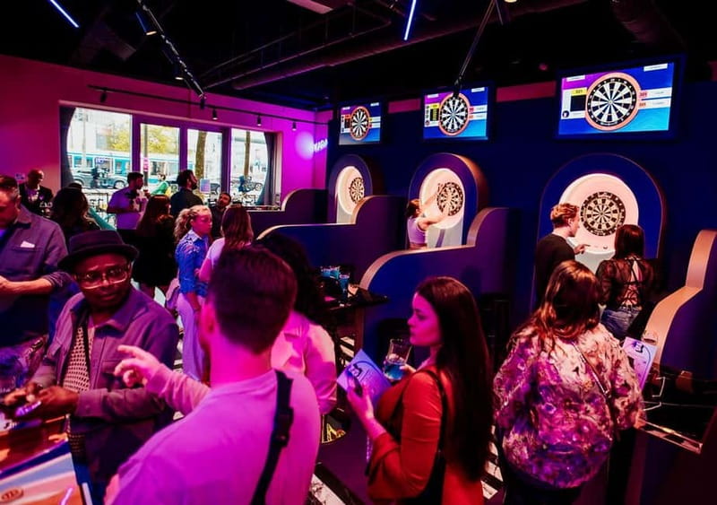 Amsterdam: The All Out - No.1 Activity Bar - Interactive darts arena: laughter plus real competition