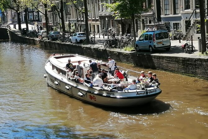 Amsterdam The Bulldog Boat Smoke Friendly Cruise + 2 drinks - The Experience Vibe: Chill, Funny, and Built for Special Occasions