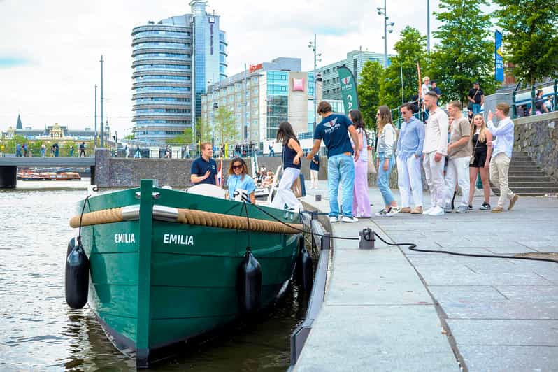 Amsterdam: The Newest Canal Cruise with Drink Option - A 1-Hour Canal Cruise That Gets You Oriented Fast