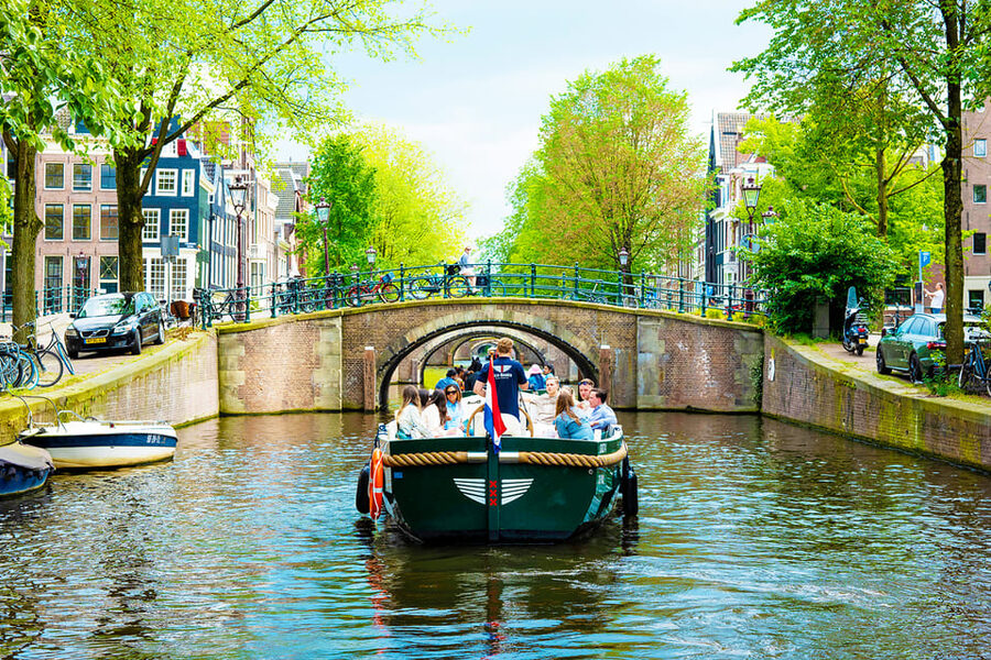 Amsterdam: The Newest Canal Cruise with Drink Option - The Canal Route, Explained Like You Are Seeing It From Water