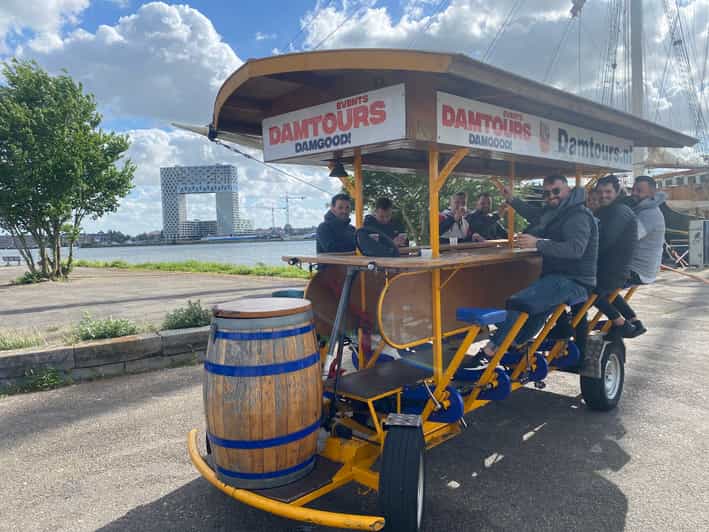 Amsterdam: The Original BUBBLES & BIKE Private Prosecco Tour - The 85-minute flow: corks, playlist time, and how the ride is paced