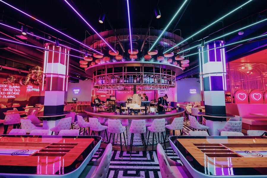 Amsterdam: The Upside Down & The All Out Combination Ticket - The All Out next door: your 2 hours of unlimited games