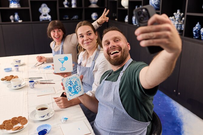 Amsterdam Traditional Dutch Blue Tile Painting Workshop - Painting Your Tile in 75 Minutes: Techniques That Actually Work