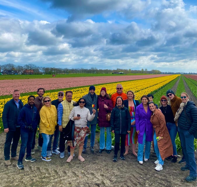 Amsterdam: Tulip Fields Day Tour with Lunch & Windmill - The Middenbeemster morning: guided stops and scenery you can actually use