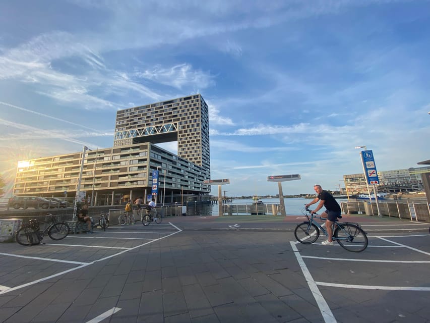 Amsterdam: Urban Bike Tour, Graffiti Art & Magnet Fishing - NDSM: Cranes, Slipways, and the Street Art Playground