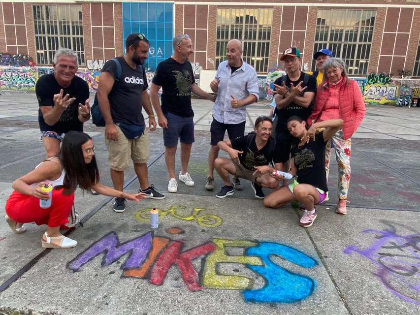 Amsterdam: Urban Bike Tour, Graffiti Art & Magnet Fishing - Graffiti Workshop at NDSM: Make It Yours, Not Just Watched