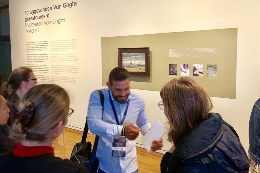 Amsterdam: Van Gogh Museum Masterpieces Tour up to 8 guests - Timed entrance and the Cobra Café meeting point