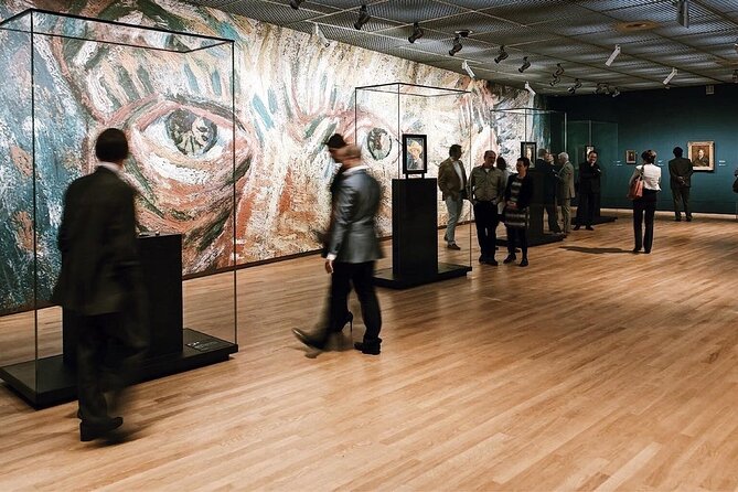 Amsterdam Van Gogh Museum Tour With Reserved Admission - Practicalities at the Door: Meeting Point, Getting Around, and Locker Rules
