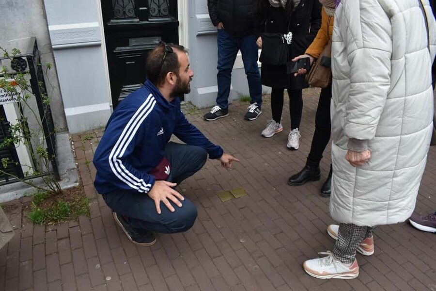 Amsterdam Walking Tour:Anne Frank, History & Liberal Culture - National Holocaust Names Monument: a reflective pause that matters