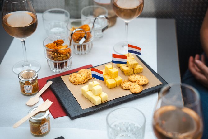 Amsterdam Wine and Cheese Evening Cruise - Damrak at 8:15 PM: the canal setting that makes this feel easy