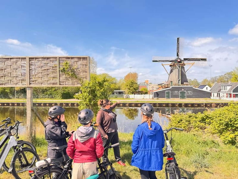 Amsterdam: Zaanse Schans Windmills & Zaandam E-Bike Tour - First wheels out of Amsterdam, and why the ferry matters