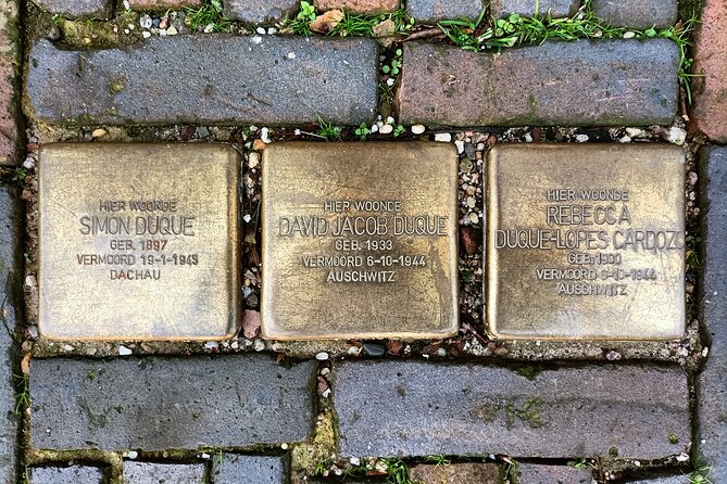Anne Frank and Amsterdam Jewish History Walking Tour - The 2-Hour Route Through Wartime Amsterdam, Stop By Stop