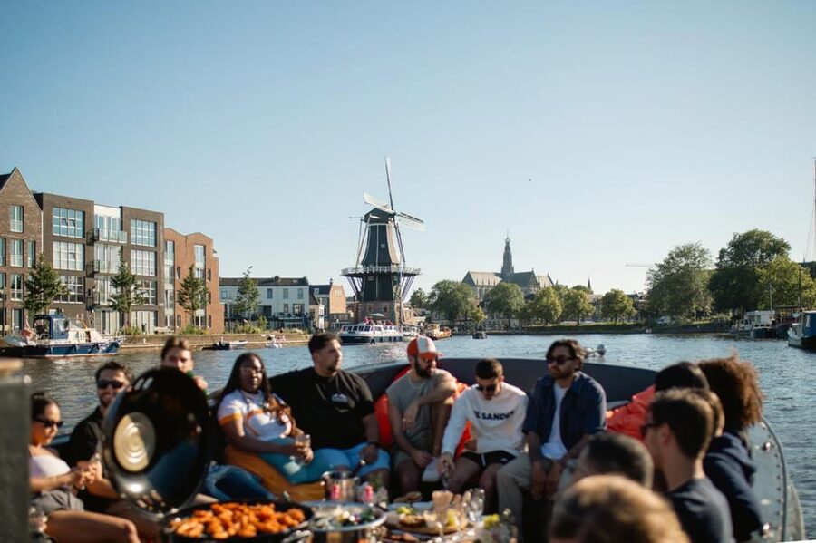 BBQ on Board Haarlem Cruise - Practical tips to get the best night-light views and BBQ comfort
