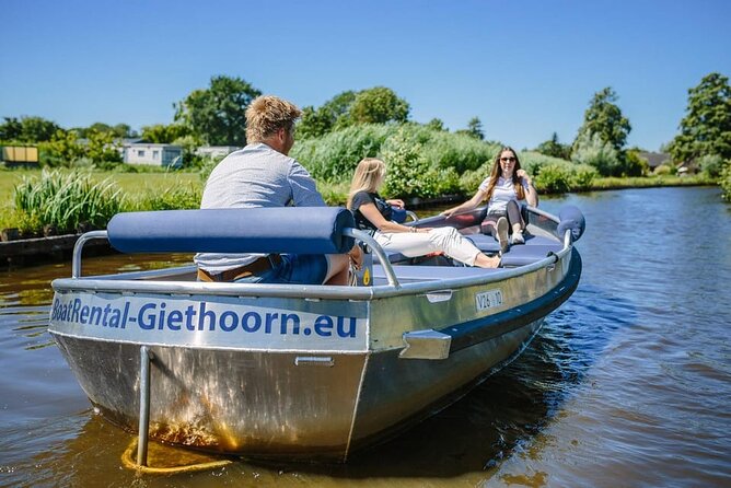 Boat Rental with Steering Wheel and Cushions - Key highlights before you go