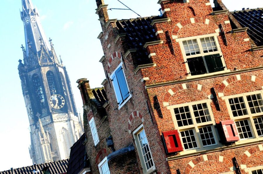 Delft: Guided Walking Tour - Starting at Markt, Hugo Grotius in View