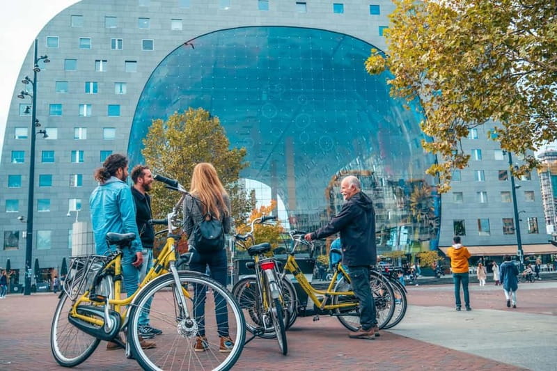 Discover Rotterdam: Classic Highlights Bike Tour by a Local - From Linker Veerdam to Hotel New York and the Erasmus Bridge