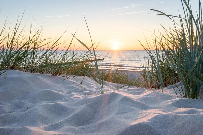 Drive it yourself electric Dune and Beach GPS audio tour - Vrijstaat Nederzandt: a beach club break without locking you in