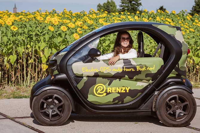 Drive it yourself electric Dune & Summer Flower GPS audio tour - How the Fixed GPS Audio Keeps the Day Smooth