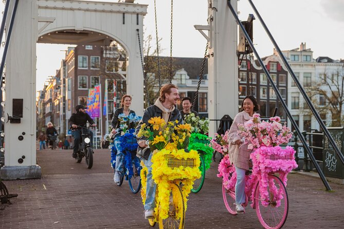 Explore Amsterdam canals on iconic Flower Bikes - Flower Bikes on Canals: What the ride actually feels like