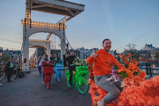 Explore Amsterdam canals on iconic Flower Bikes - Who should book this Flower Bike canal tour?
