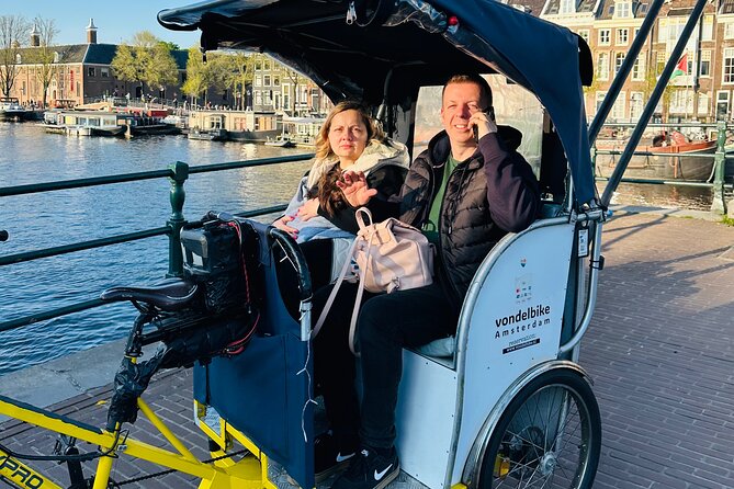 Explore Amsterdam in 75 Minutes – Pedicab Rickshaw City tour - Pedicab Rickshaw Comfort, Route Flexibility, and What to Expect