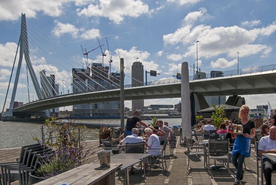 From Amsterdam: Guided Trip to Rotterdam, Delft & The Hague - Rotterdam’s Markthal and Cube Houses, without the sightseeing fatigue