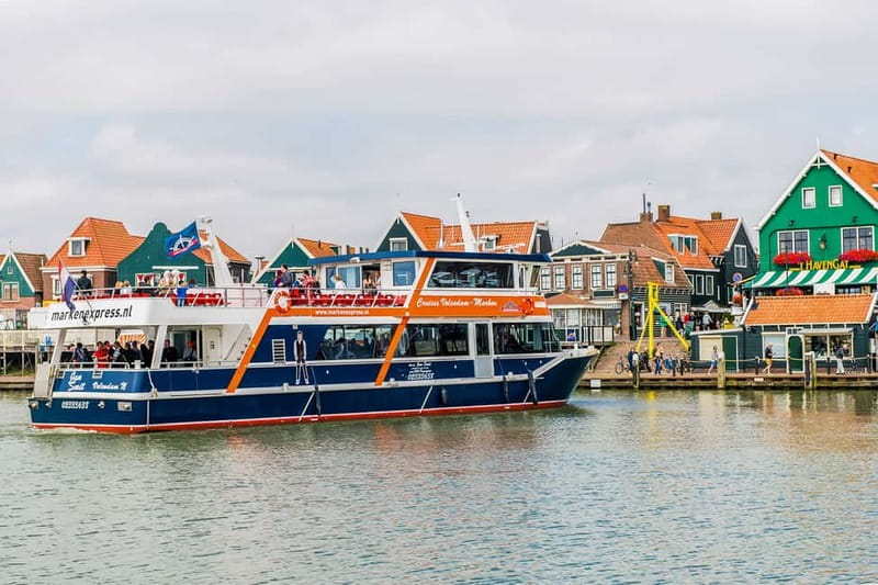 From Amsterdam: Zaanse Schans, Volendam & Marken Day Trip - From Amsterdam Central to Zaanse Schans, the countryside starts fast