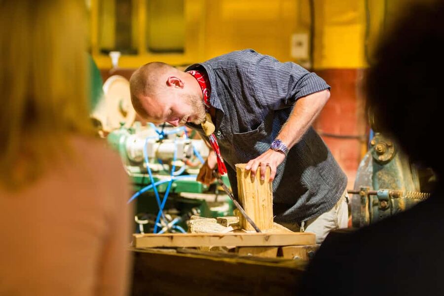 From Amsterdam: Zaanse Schans, Volendam & Marken Day Trip - Clog-making and wooden shoes, including the operating steam engine