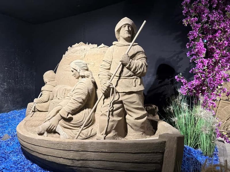 Garderen: Sandsculpture Exhibition Entry Ticket - Interactive displays and fact moments that make the art stick