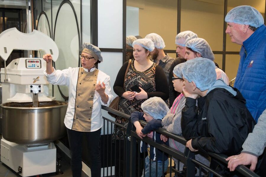 Gouda: Syrup Waffle Factory Ticket with a Waffle - Walking the factory floor, watching bakers work close up
