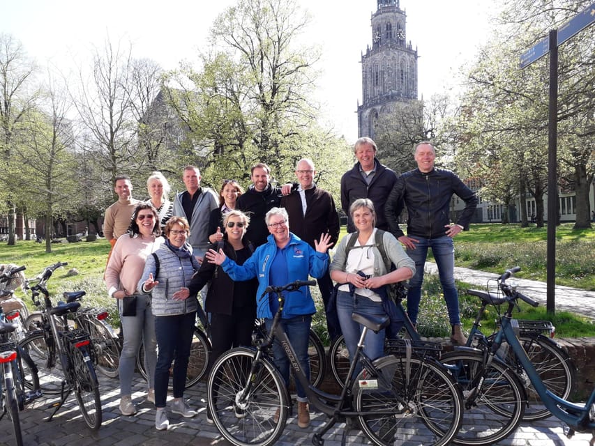Groningen: City Highlights Bike Tour - Grote Markt and Martinitoren: the classic Groningen combo