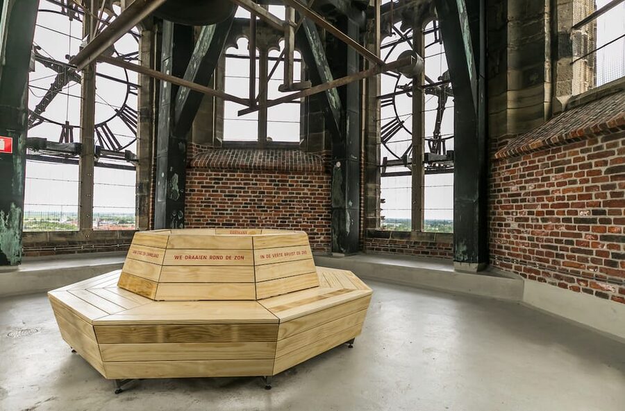 Groningen: Climb the Martinitower - Views on different days: winter storms and clearer skies