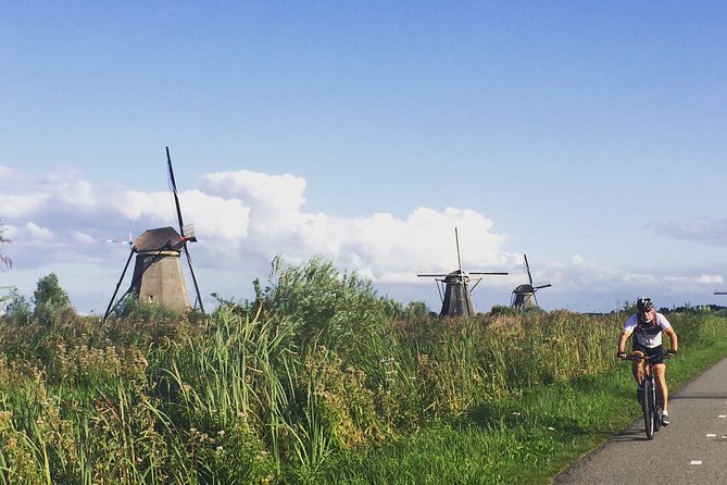 Kinderdijk Area Cycling Tour - Stop 2 at IJsboerderij t Koeiestalletje: fresh cow-milk ice cream in 20 minutes