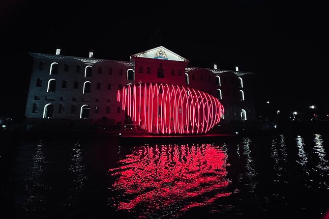 Light Festival Private Cruise incl Snacks and hot Gluhwein - Stop 3: the 24 winter light art works that only last 53 days