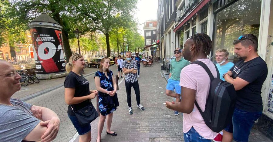 Mike Tyson inspired cannabis tour PRIVATE - Walk and scenic passes: Begijnhof and canal views