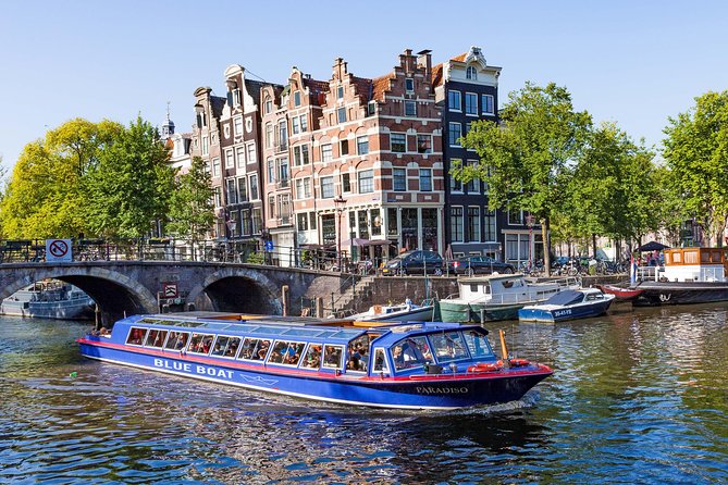 Moco Museum Amsterdam Entry and 75-minute Canal Cruise - Blue Boat Company cruise: how boarding really works