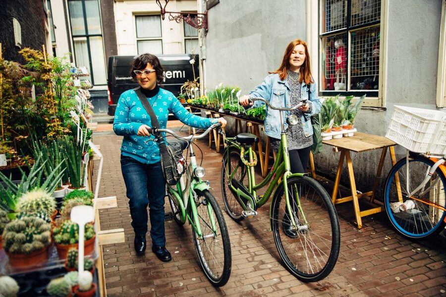Private Amsterdam Bike Tour with a Local - Blood Graffiti House and the Story Behind the Street Art