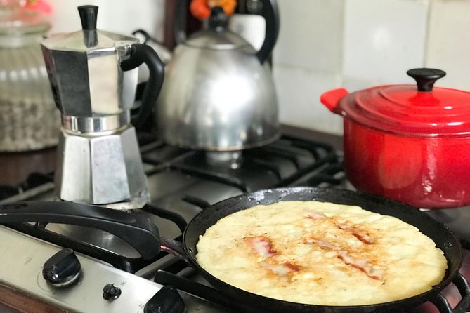 Private Dutch Pancake Cooking Class in an Amsterdam Canal Home - The class flow: cooking first, then lunch at the table